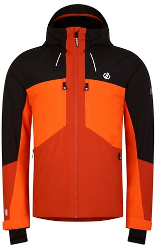 Dare 2b Herren Slopeside Jacket Jacke, Papageientaucher Orange/Schwarz, L