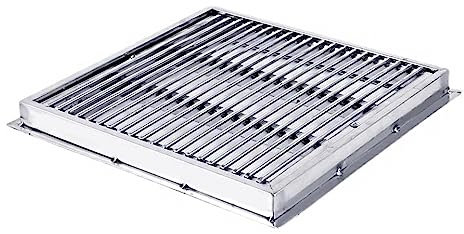 304 Grilla De Piscina Cuadrada De Acero Inoxidable, Escurridor, Cubierta De Desbordamiento De Salida De Desagüe De Aguas Residuales, Fácil De Instalar,30CM