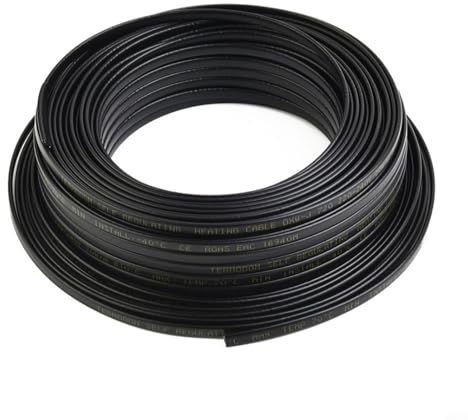 Dach Frostschutz Heizkabel selbstregelnde Temperatur elektrischer Heizdraht 220 V Heizkabel für Palmen(100M)