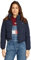 Tommy Jeans Damen Pufferjacke Cropped Essential Puffer Kurz, Blau (Dark Night Navy), XS