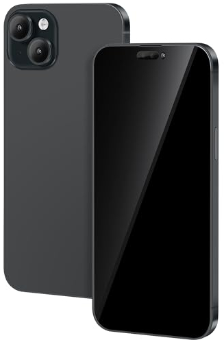 FufoneUS Anzeige gefälschte Spielzeug Telefon Handy Metallic-Modell Nicht funktionierende Replik 1:1 Telefon für Phone 15 Plus gefälschte Spielzeug Handy (for 15 Plus Schwarz Schwarzer Bildschirm)