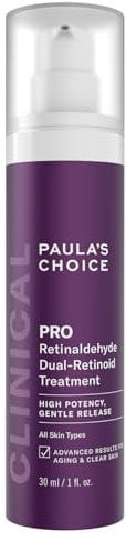 Paula's Choice CLINICAL Pro Retinaldehyde Dual-Retinoid Treatment - Anti-Aging Gesichtsserum - Unreine Haut - Für eine reine Haut - mit Retinal & Adapinoid - Alle Hauttypen - 30 ml
