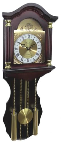 Pendeluhr, Westminster-Sound und Elise, 78 x 30 x 13,5 cm, automatische Stummschaltung und Lautstärkeregler