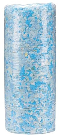 Zerkleinerte Schaumstoff-Füllung – 2,3 kg Memory-Schaum-Füllung, Sitzsack-Füllung mit Memory-Schaum, perfekt für Poufs und Heimdekorationsprojekte, bietet Unterstützung