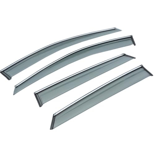 Auto Scheinwerfer Augenbraue Für Nissan für Qashqai J11 Autofenstervisiere Wind- und Regenabweiserschutz für Entlüftungsschutz Außenzubehör 2014-2018