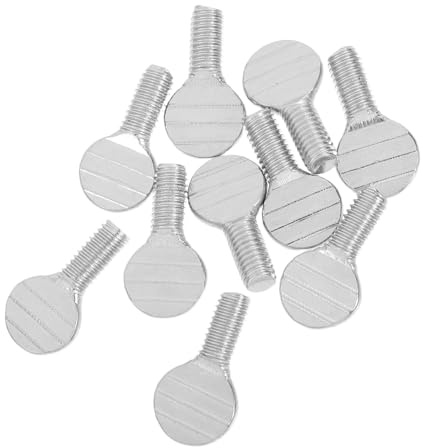 BESPORTBLE Vis en Acier Inoxydable Utilisation Polyvalente pour Rôtissoire Lot de 10 et Fixation Sécurisée Accessoires pour Four Électrique et Friteuse à Air pour Barbecue Extérieur