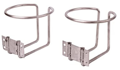 Paire universel acier inoxydable boissons Porte-bouteille Porte-gobelet Boîtes Support pour Marine voiture bateau camion