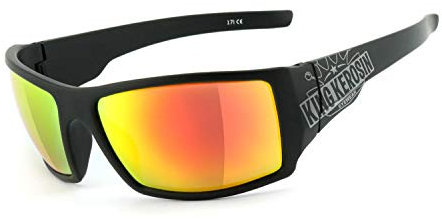 King Kerosin KK220 Sonnenbrille (Black/Mat,One Size)