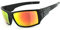 King Kerosin KK220 Sonnenbrille (Black/Mat,One Size)