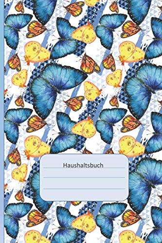 Haushaltsbuch: 130 Seiten DIN A5 Jahres Übersicht monatlich und täglich