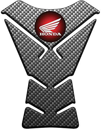 Protezione serbatoio compatibile con moto Honda (rosso)