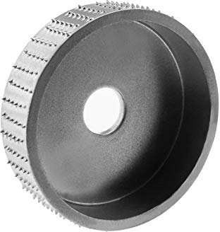 Holzschleifscheibe Schnitzerei Formen Scheibe Wolframcarbid Winkel Schleifscheibe für Holzbearbeitung Winkelschleifer Befestigungswerkzeug - Silber