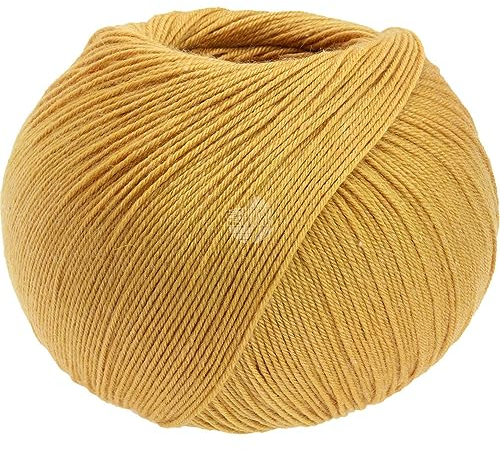 LANA GROSSA Meilenweit Seta | Sockengarn mit Seidenanteil, waschmaschinenfest | Handstrickgarn 55% Schurwolle (Merino), Polyamid, & Seide | 100g Wolle zum Stricken & Häkeln | 400m Garn FB9