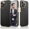 LOHASIC Entworfen für iPhone 13 Pro Max, Lederhülle, Premium-Business-Hülle, schlank, klassisch, weich, stoßfest, Herren-Handyhüllen, kompatibel mit iPhone 13 Pro Max 5G, 17 cm (6,7 Zoll), Schwarz