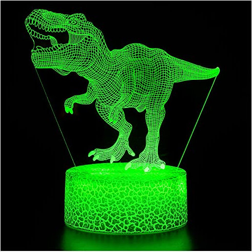ZNZ Luci Notturna 3D, Lampada del Buonumore tattile a Illusione Ottica a LED con Telecomando, Regali Giocattolo per Bambini Ragazzi Uomini Donne, 16 Colori che Cambiano per l'arredamento