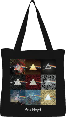 cotton division BWPIFLRBB002 Tote Bag Dark Side OF THE MOON, schwarz, 38 x 40 cm