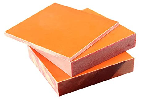 Bakelit-Phenolharz, flach, für Leiterplattenindustrie oder Maschinen, 3 mm x 100 mm x 200 mm, 2 Stück