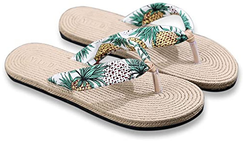 Pantoufles De Paille D'été Pour Femmes Pantoufles De Paille D'été Casual Beach Open Toe Flat Straw Soft Bottom Sandals Robes De Villégiature Pour Femmes Tongs Romains Sandales