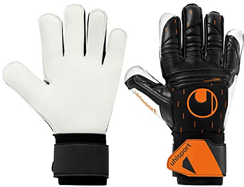 uhlsport Speed Contact Soft Pro Torwarthandschuhe Kinder schwarz/weiß/neon, 5