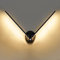 KAWELL 12W Moderne LED Wandleuchte mit Schalter Innen Wandlampe LED Wandbeleuchtung mit 300° Drehbaren Lampenarmen für Schlafzimmer Wohnzimmer Hintergrund Wand Flur Treppengang