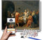 Zahlenmalerei für Erwachsene Der Tod von Sokrates Gemälde von Jacques Louis David Malen nach Zahlen Kit auf Leinwand für Anfänger
