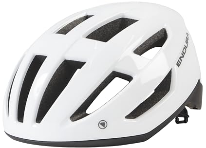 Endura Unisex Erwachsene Xtract MIPS® Helm | Geformte Konstruktion | Rennrad | Atmungsaktiv | Verstellbar Helm, Weiß, L-XL