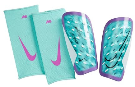 Nike Mercurial Lite Superlock Fußball-Schienbeinschoner, Hyper Turq/White/Fuchsia Dream/Black, DN3609-354, M