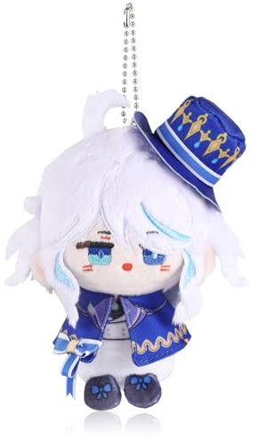 UTIEHD Anime Spielcharakter GI Rucksackanhänger, Niedlicher 10cm Sammler Schlüsselanhänger, Kompakt für Rucksäcke und Schlüssel (Furina)