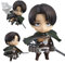 Zhongkaihua Levi Actionfigur Battle Edition Changeable Accessories Statue Captain Levi Figure Cute Mini PVC Figure Clay Model Collectible