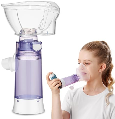 Inhaler Spacer for Children, Nessi OTC Spacer, Spacer for Inhaler(Medium)