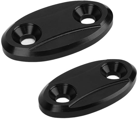Yctze 2 Pièces Couvercle de Base de Rétroviseur de Moto en iage D'aluminium S1000RR 2009-2019 uchon de Miroir de Pare-br de Haute Qualité Finition élégante en Accessoire de Moto entiel.