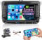 Hikity 1+32GB Autoradio Navi Für VW Passat Golf MK5 MK6 Caddy Polo T-Ouran Seat,7 Zoll Touchscreen Android 13 Din 2 Radio mit GPS,WiFi, Mirror Link, Bluetooth, UKW-Radio, MIC, Rückfahrkamera