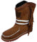 Generico Appartamenti di per Le Donne Stivali Scarpe Piattaforma Stivali da Cowboy da Donna Stivali per Stivali da Donna Stivali Gambale 40cm (Brown, 42)