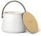 TALENT CANDLES Duftkerzen Keramik Cup Handheld 3 Wicks Natürliche Soja Wachs Kerzen Geschenke für Frauen und Männer (Teak-Mahagoni)