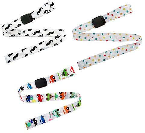 JOINPAYA 3 Stück Babyflaschen Anti Drop Kette Flaschengurte Babyflasche Mit Strohhalm Wasserflaschengurt Für Kinderwagen Babytragetuch Babyflaschengurt Strohhalm Wasserflasche