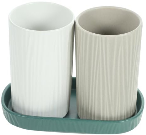 Garneck Soporte Multifunción Caja De Almacenamiento Cerámica Utensilios De Cocina Soporte para Palillos y Cucharas Diseño Elegante