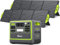 FOSSiBOT F2400 Powerstation 2040Wh mit 2×200W Solarpanel, LiFePO4 Solargenerator mit 2400W AC Ausgängen (4800W Peak) Stromspeicher Notstromaggregat für Outdoor-Camping, Autoreisen,
