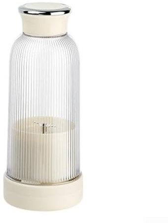 Besttoolifes Blender Maker To Go, Mini batidora de pie portátil de acero inoxidable con tapa de viaje, licuadora portátil USB eléctrica de 400 ml, mezclador mezclador impermeable