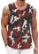 Achselshirt Männer Bodybuilding Trägershirts Festival Sportshirt Modische Tank Top Classic Muskelshirt Sommer T-Shirt Hawaii Shirt Casual Achselshirts Strand Tshirt Ärmelloses Unterhemd