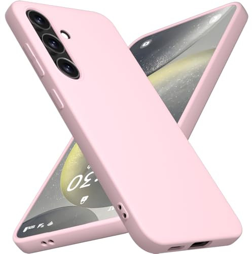 X-level Cover per Samsung S24, Custodia Protezione in Morbida Silicone TPU Ultra Sottile e Anti-Graffio Cover Ultra Slim per Samsung Galaxy S24 Anti Scivolo, Rosa