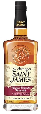 Saint-James - Rhum Arrangé Mangue Tropicale & Maracudja 35° - 700 ml
