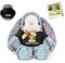 DRAJOIN Personalisierter Plüschhase Osterhase, Bunny Plüschhase mit Foto Text als Personalisiertes Ostergeschenk für Babys, Kinder und Erwachsene, 30 cm