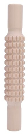 Textured Hand Roller, Clay Texture Rollers Set Pin Grid Texture Wooden Roller Stick Pressing Tool Wooden Pattern Stamps for Pottery Ceramics