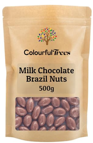Milk Chocolate Brazil Nuts 500g by Colourful Trees