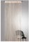 heimtexland ® Fadengardine in Champagner beige HxB 245x148 cm mit Stabtunnel KÜRZBAR hochwertige Qualität FORMSCHNITT MÖGLICH Fadenvorhang Fadenstore Raumteiler Insektenschutz Ökotex Typ121