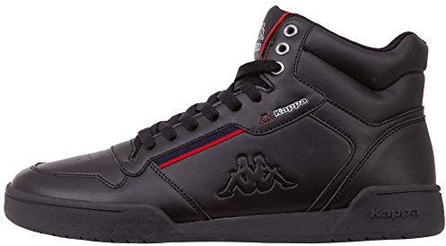 Kappa Unisex Hoher Sneaker 242764 schwarz, Schuhgröße:44 EU