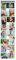MIK funshopping Kartenvorhang Fotovorhang On Display Collage für Bilder, Fotos und Postkarten, Querformat, Fotowand Fotogalerie Fototaschen Fotohalter Taschenvorhang (16 Fotos 10 x 15 cm)
