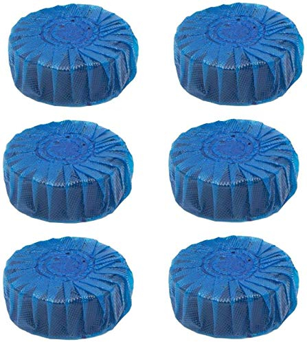 72 Toilet Cistern Blocks Blue Block Bathroom Bowl Cleaner Freshener Loo Tablets