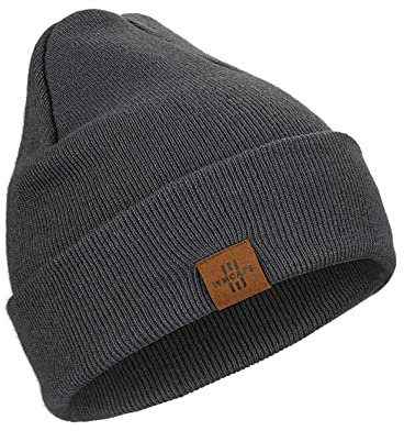 Beanie for Men, Comfortable Breathable Soft Beanie, Fashion Winter Hats for Women and Men, Gifts for Him/Her Light Grey