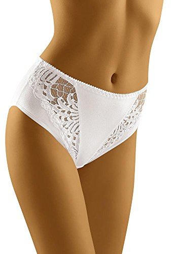 Wolbar Damen Maxi-Slip Mit Spitzeneinsatz WB51